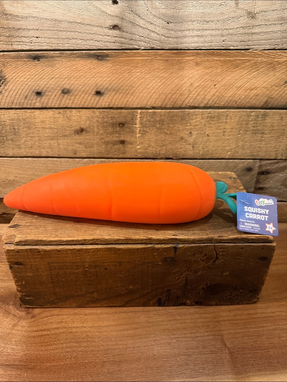 SMITH Squishy Carrot Squishy Toy - Orange